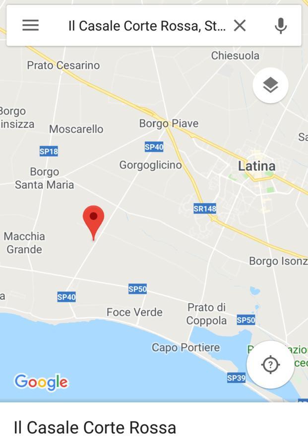 Il Casale Corte Rossa Latina Eksteriør billede